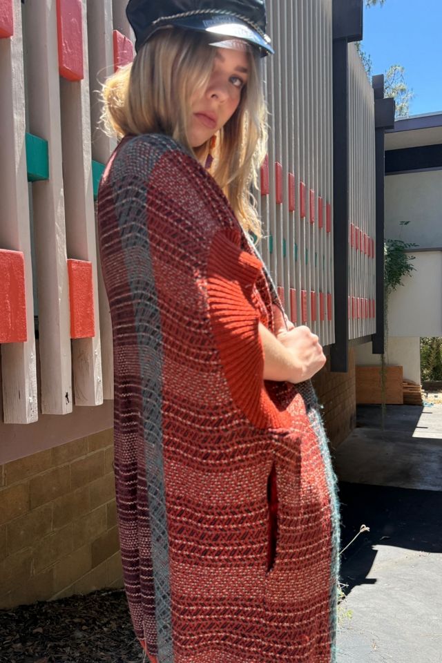 1980s Hand Woven Laise Adzer Cocoon Vest Selected by Personal Choice