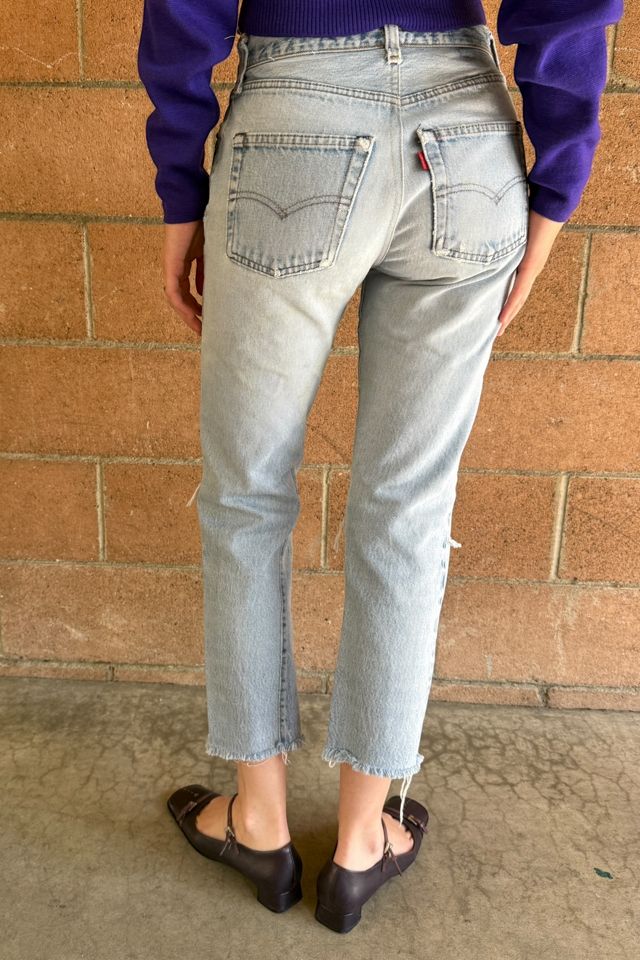 Vintage Levi Thrashed Jeans with Holes Selected by Personal Choice #1