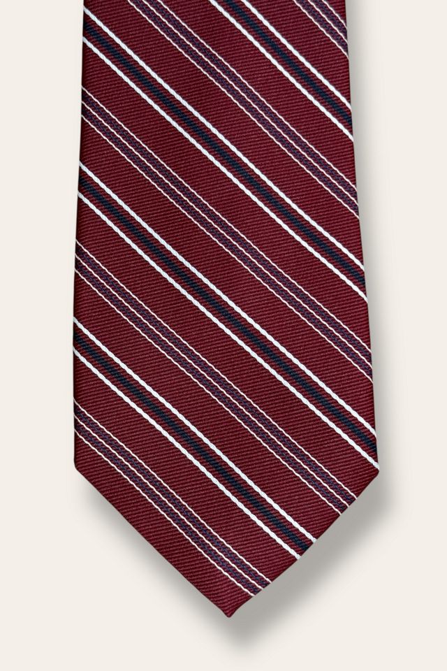 Vintage 1990's University Stripe Tie Selected By Afterlife Boutique #1