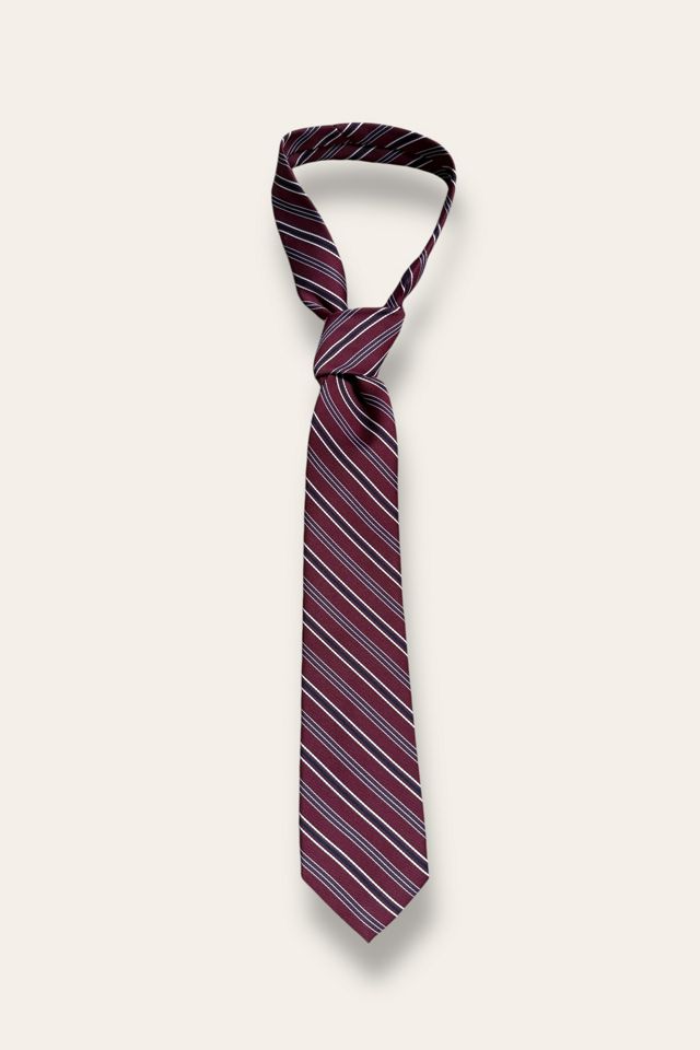 Vintage 1990's University Stripe Tie Selected By Afterlife Boutique #2