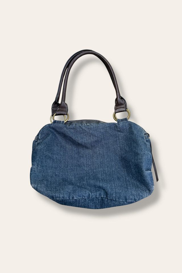 Y2K Embroidered Studded Denim Bag Selected By Afterlife Boutique #3