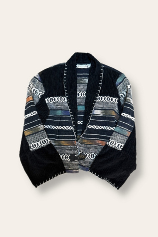 Vintage 1990's Wide Wale Corduroy Woven Jacket Selected By Afterlife Boutique