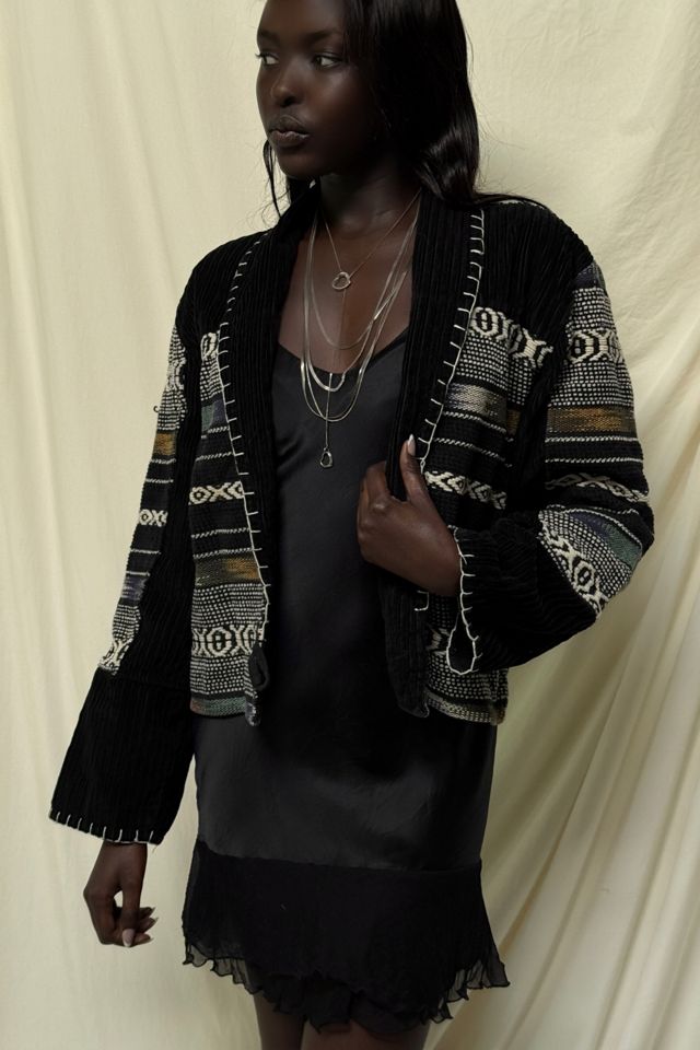 Vintage 1990's Wide Wale Corduroy Woven Jacket Selected By Afterlife Boutique #1