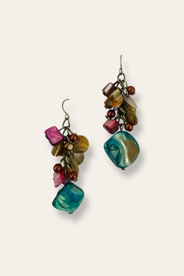 Y2K Mother Of Pearl Earrings Selected By Afterlife Boutique #1