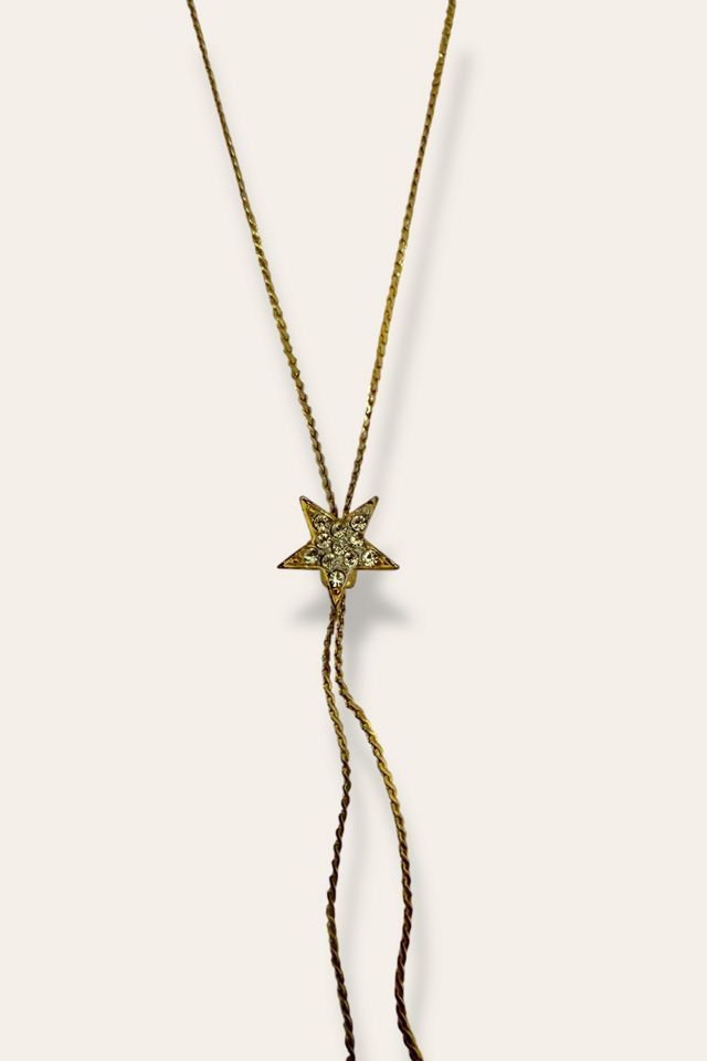Vintage 1990's Star Lariat Necklace Selected By Afterlife Boutique #2
