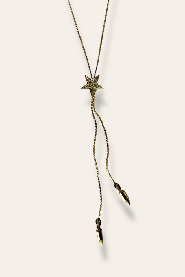 Vintage 1990's Star Lariat Necklace Selected By Afterlife Boutique #3