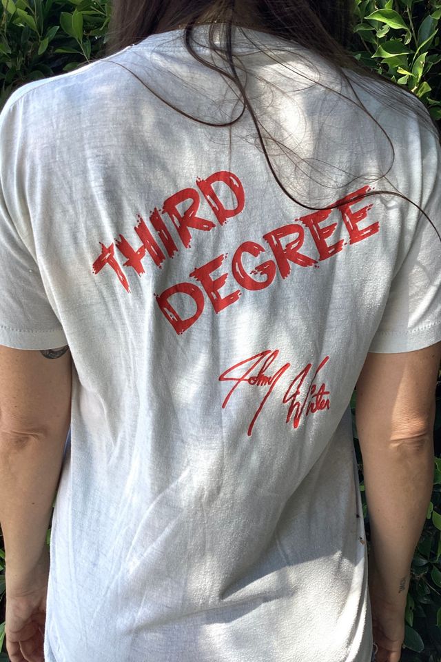 Vintage 1986 Johnny Winter Record Tee Selected by Cherry #1
