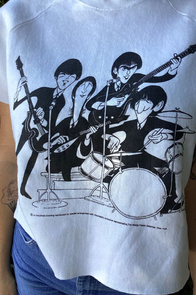 Vintage 1980s Cartoon Beatles Custom Sweatshirt Selected by Cherry #1