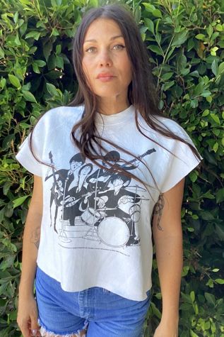 Vintage 1980s Cartoon Beatles Custom Sweatshirt Selected by Cherry