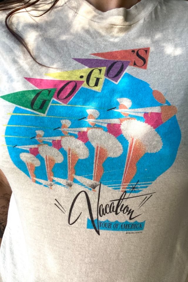 Vintage 1980s Go-Go's Vacation Tee Selected by Cherry #1