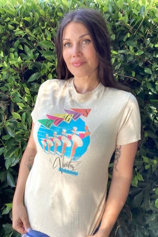Vintage 1980s Go-Go's Vacation Tee Selected by Cherry