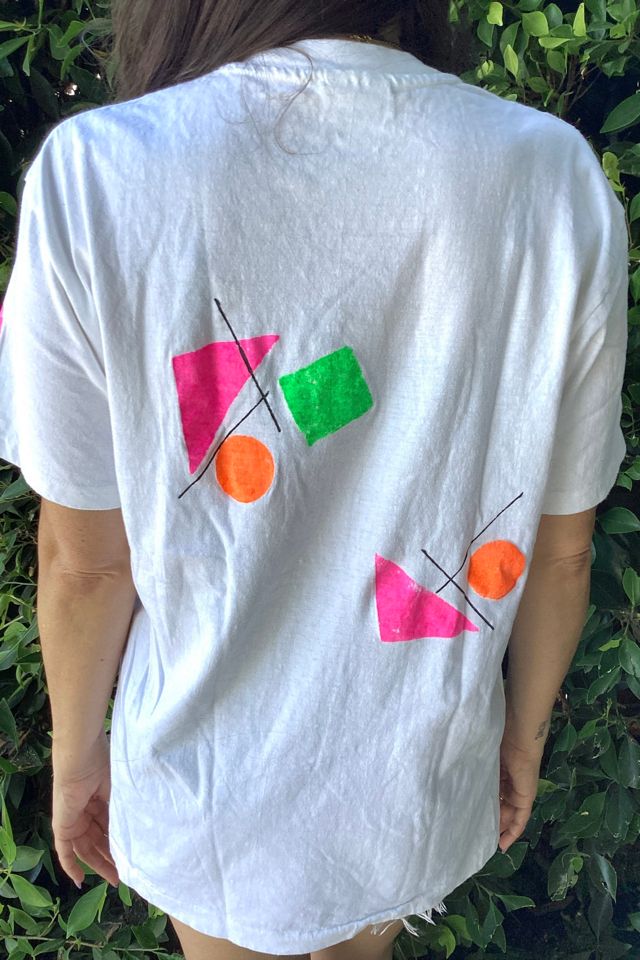 Vintage 1990s Handmade Neon Tee Selected by Cherry #2
