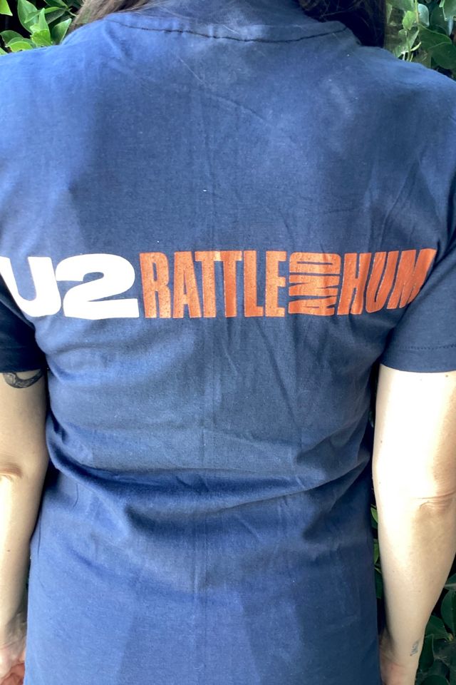 Vintage 1980s U2 Rattle and Hum Tee Selected by Cherry #2