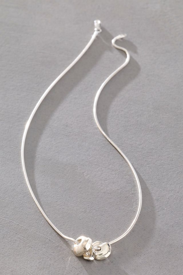 P.NINA No. 17/7 Planetary Spiral shell Necklace #1