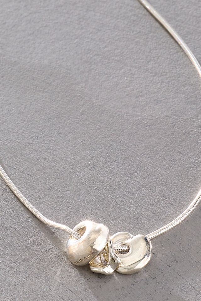 P.NINA No. 17/7 Planetary Spiral shell Necklace #2