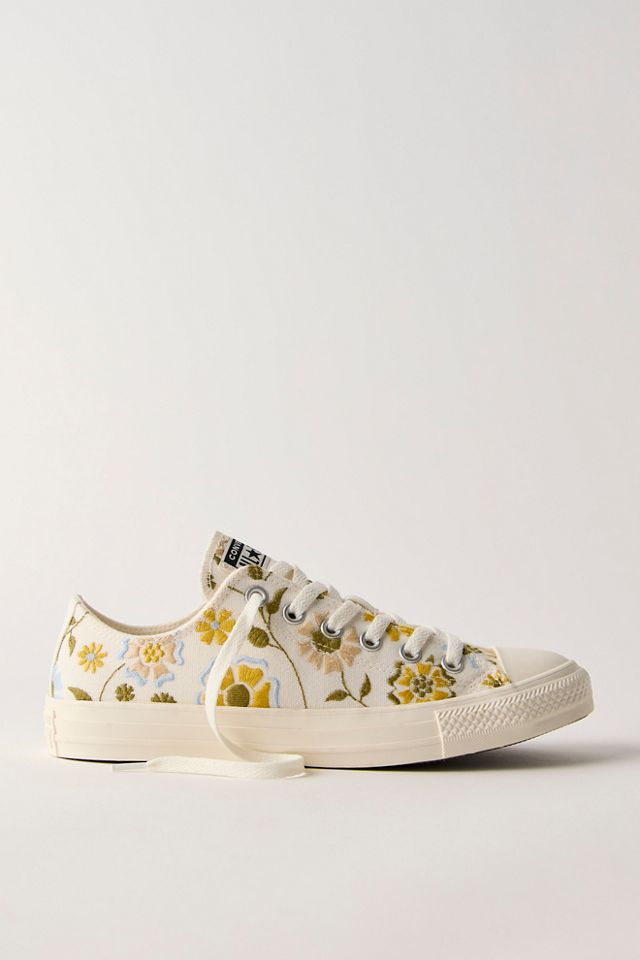 Chuck Taylor All Star Retro Flowers Low-Top Sneakers #2