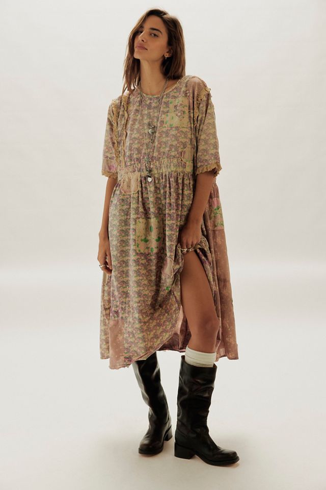 Magnolia Pearl Piecewise Cara Mina Midi Dress #2