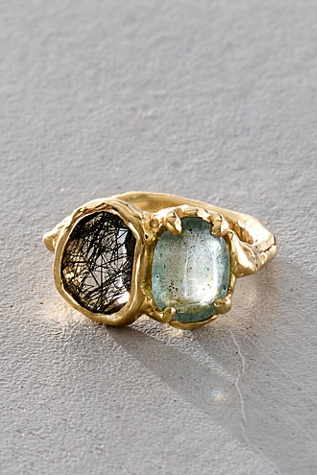 Hansdotter No.84 Quartz and Spinel Ring
