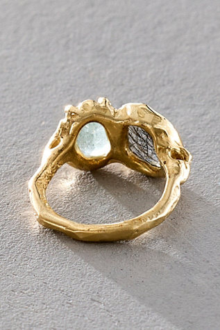 Женское кольцо Siri Hansdotter Hansdotter No.84 Quartz and Spinel, цвет: Сапфировый — фото 4