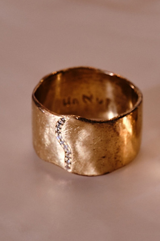 Siri Hansdotter Sigr Water Wide Band Ring