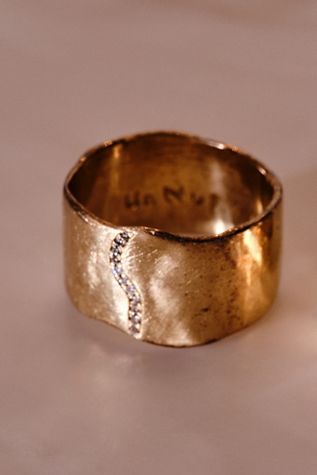 Siri Hansdotter Sigr Water Wide Band Ring