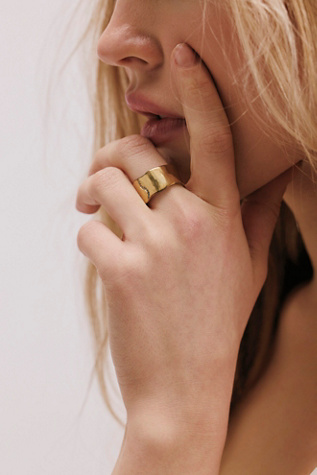 Siri Hansdotter Sigr Water Wide Band Ring