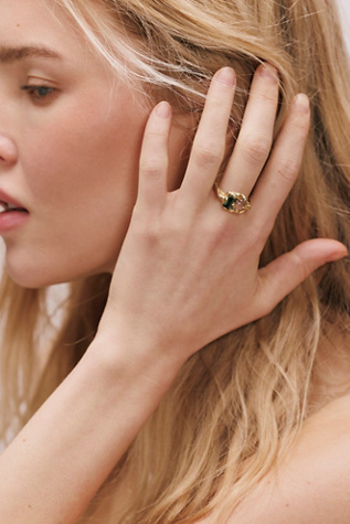 Hansdotter No.85 Tourmaline and Spinel Ring