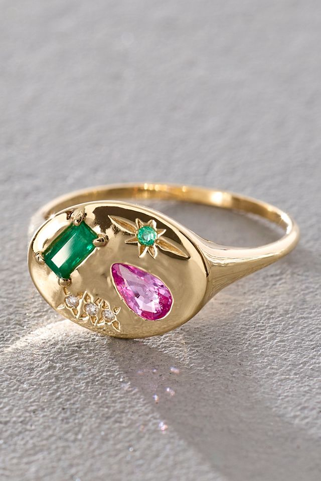 Scosha Night Market Signet Ring #2