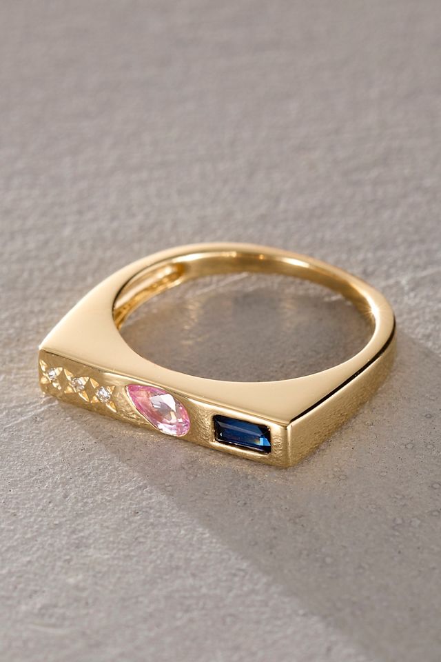 Scosha Night Market Bar Stack Ring #2