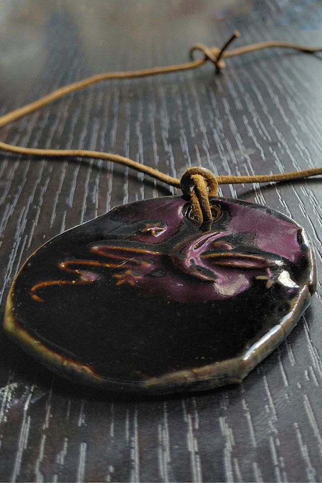 Handmade Cosmic Pendant Choker Selected by Garbage Soup #1