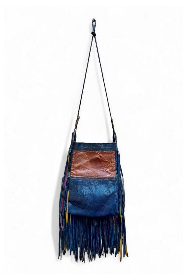 Vintage Moroccan Handmade Leather Bag Selected by Garbage Soup #2