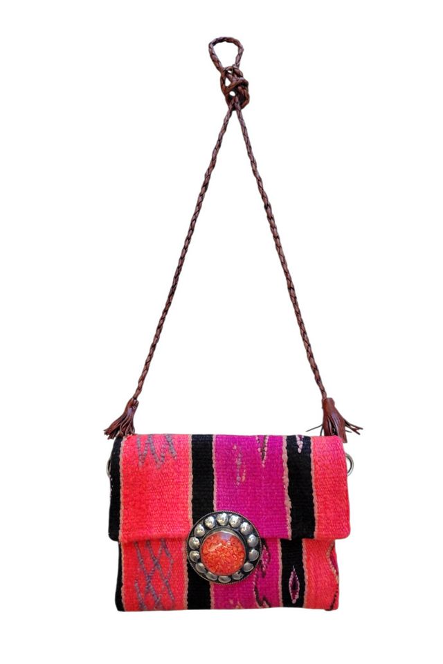 Vintage Handwoven Kilim Clutch Bag Selected by Garbage Soup #1