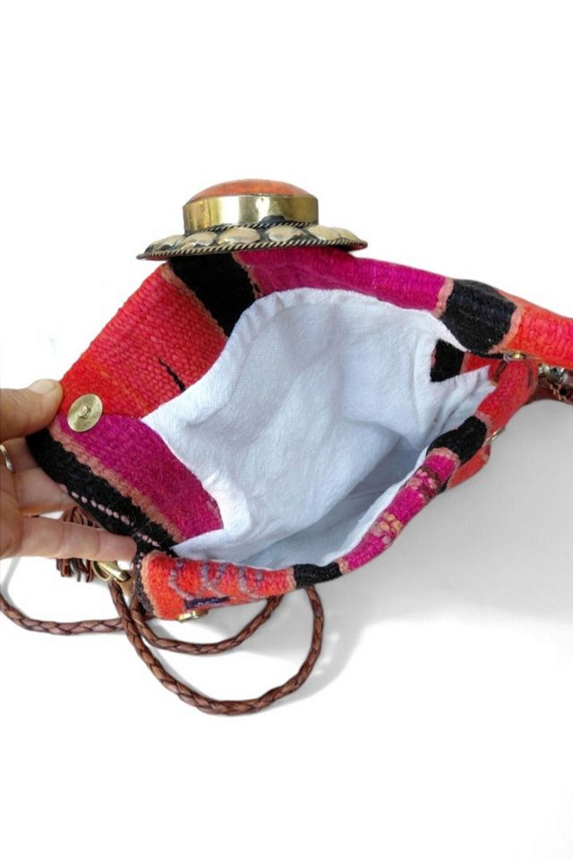 Vintage Handwoven Kilim Clutch Bag Selected by Garbage Soup #3