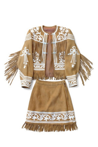 Vintage Mexican Folklorico Two Piece Set Selected by Garbage Soup