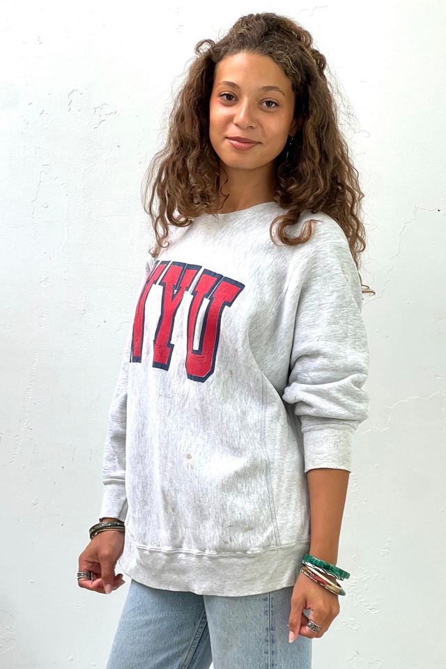 Vintage NYU Spotty Doubleweave Sweatshirt Selected by Anna Corinna #1