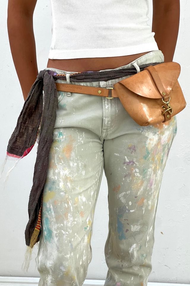 Vintage Leather Belt Bag Selected by Anna Corinna #1