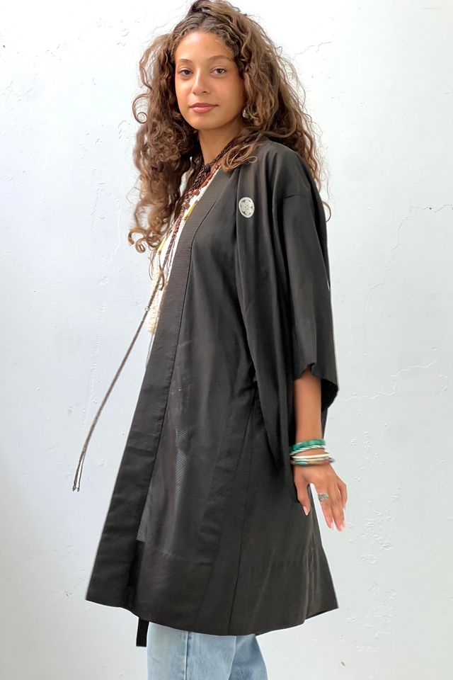 Vintage Silk Midnight Kimono Selected by Anna Corinna #1