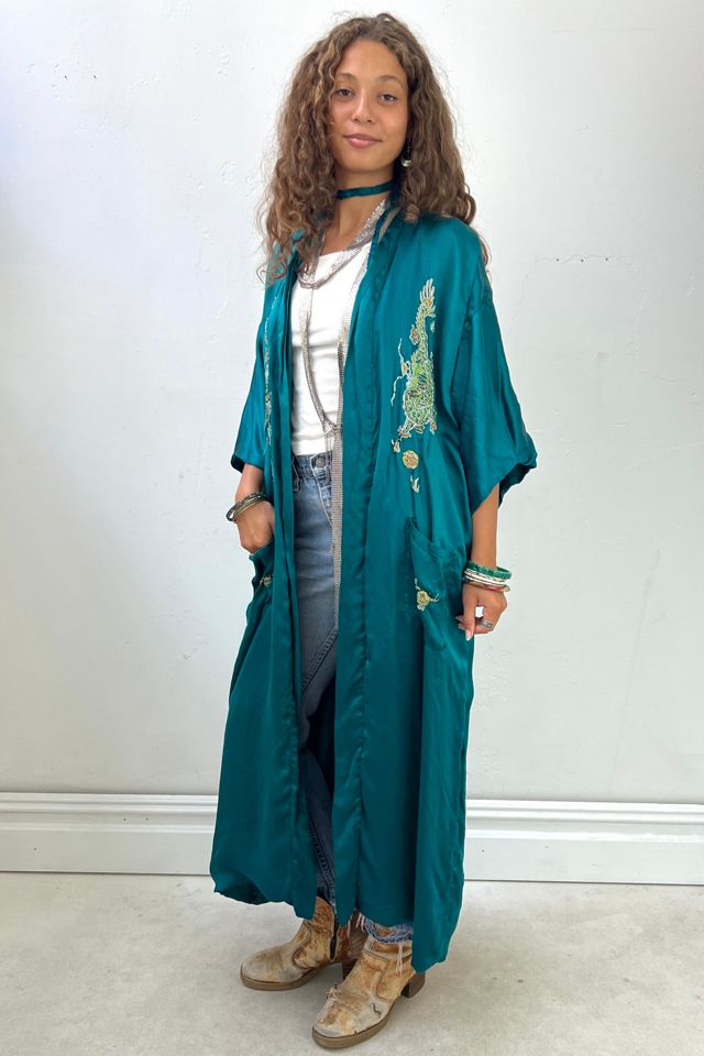 Vintage Silk Dragons Kimono Selected by Anna Corinna #2