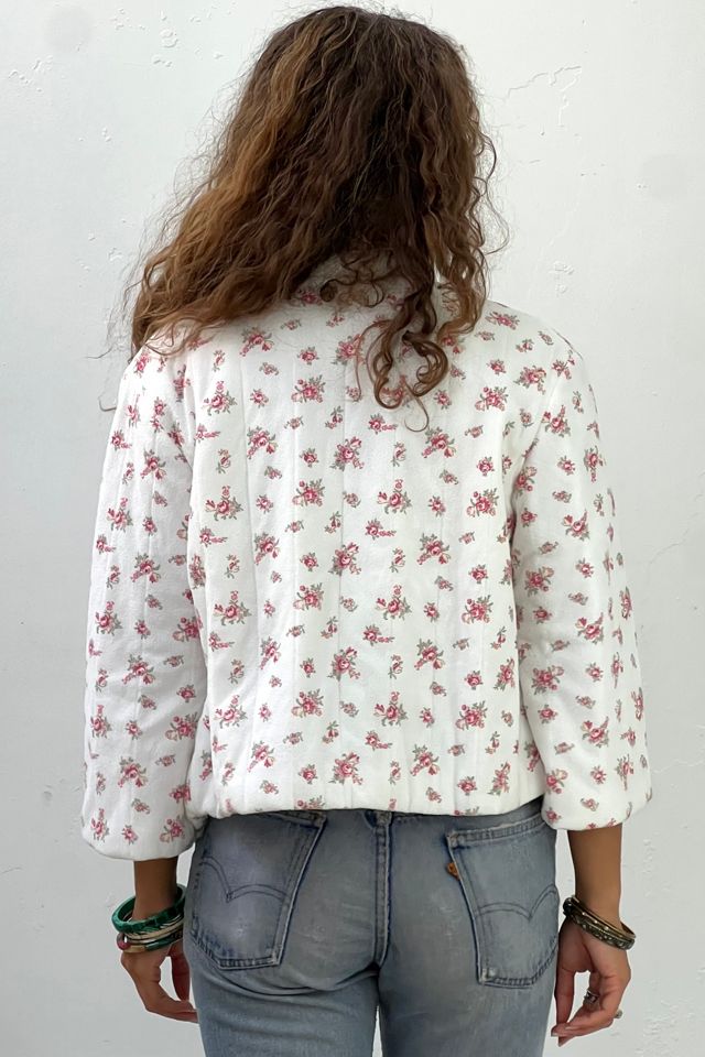 Vintage Sweet Flannel Quilted Jacket Selected by Anna Corinna #2