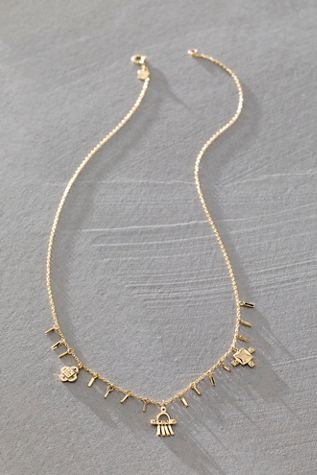 Scosha Temple Charms Necklace