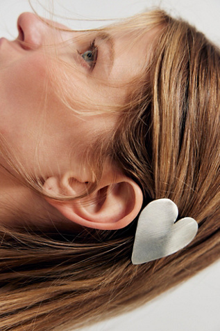 Rachel Pfeffer Recycled Sterling Hair Barrette at Free People in Silver