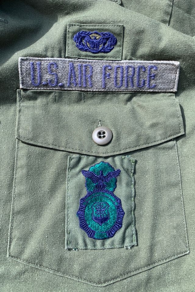 Vintage Patched Military Jacket Selected by SharpLilTeeth #2