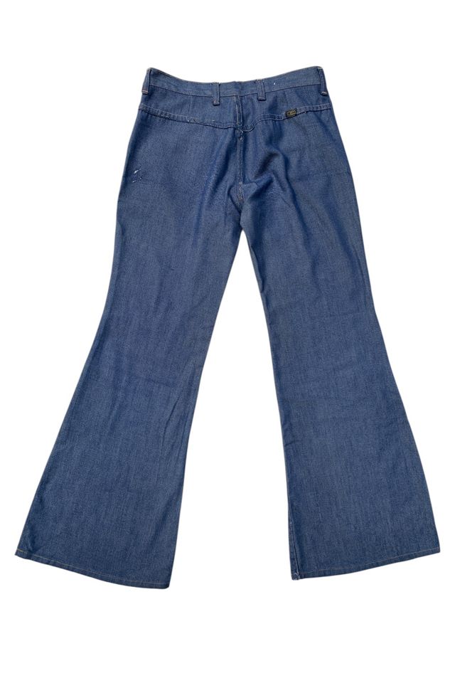Vintage 1970s Patched Maverick Bell Bottom Jeans Selected by SharpLilTeeth #2
