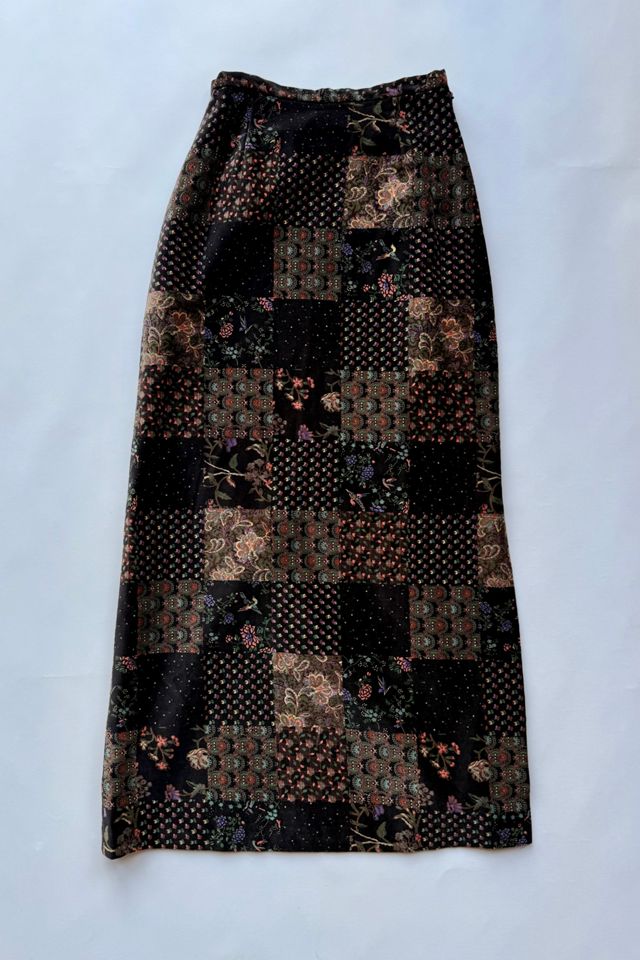 70's Velvet Maxi Skirt Selected by Wax Plant #3
