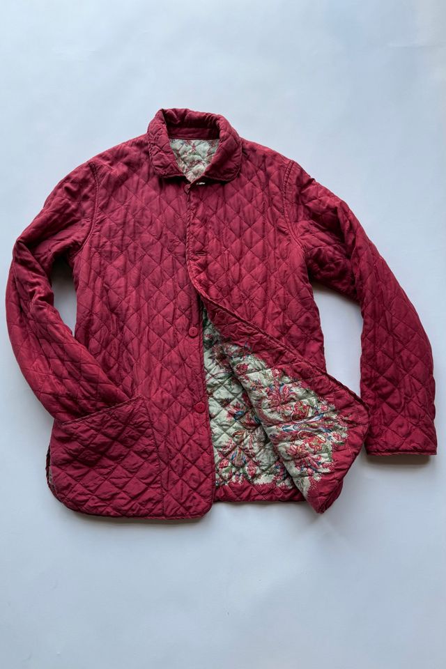 Reversible Quilted Silk Jacket Selected by Wax Plant #1