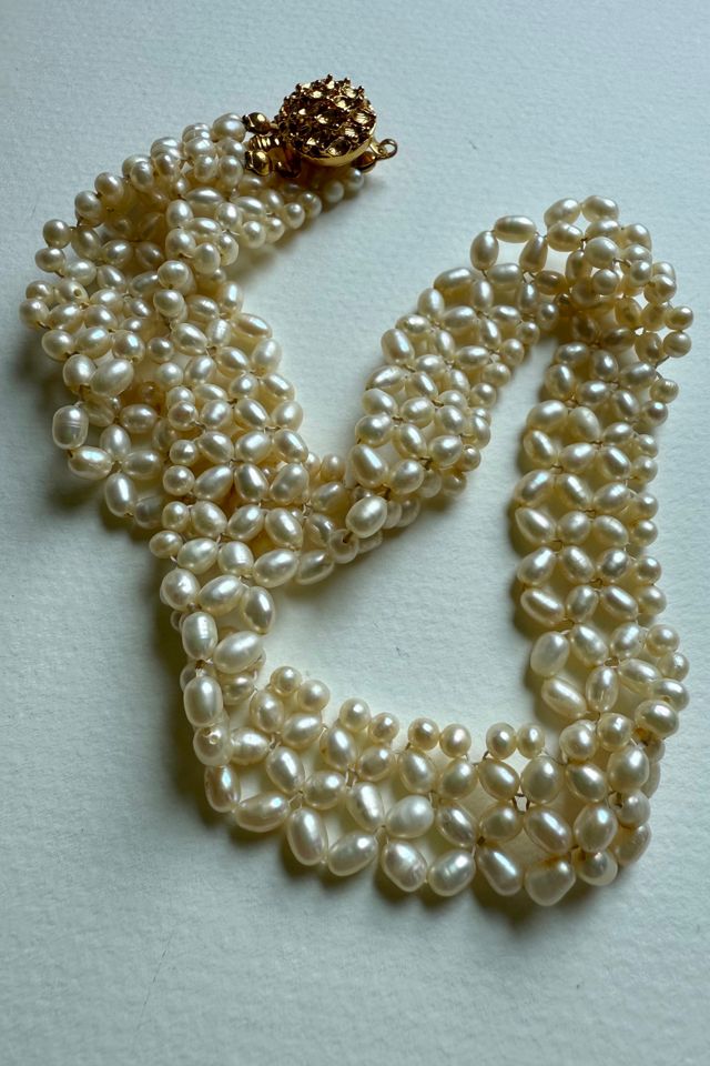 Pearl Choker Necklace Selected by Wax Plant #1