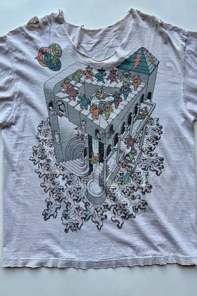 Thrashed Grateful Dead T Shirt Selected by Wax Plant #2