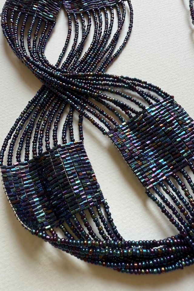 Dark Metallic Beaded Belt Selected by Wax Plant #1