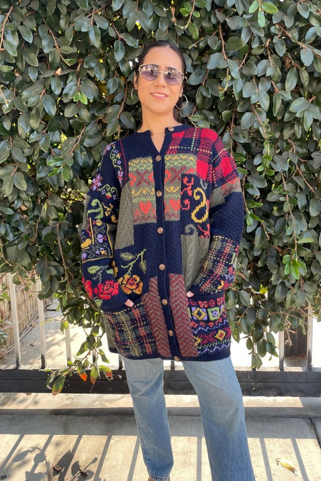 Vintage 1980's Boho Laura Ashley Cardigan Selected by FernMercantile #2