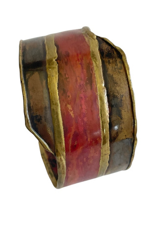 Vintage Mixed Metal Cuff Selected by FernMercantile